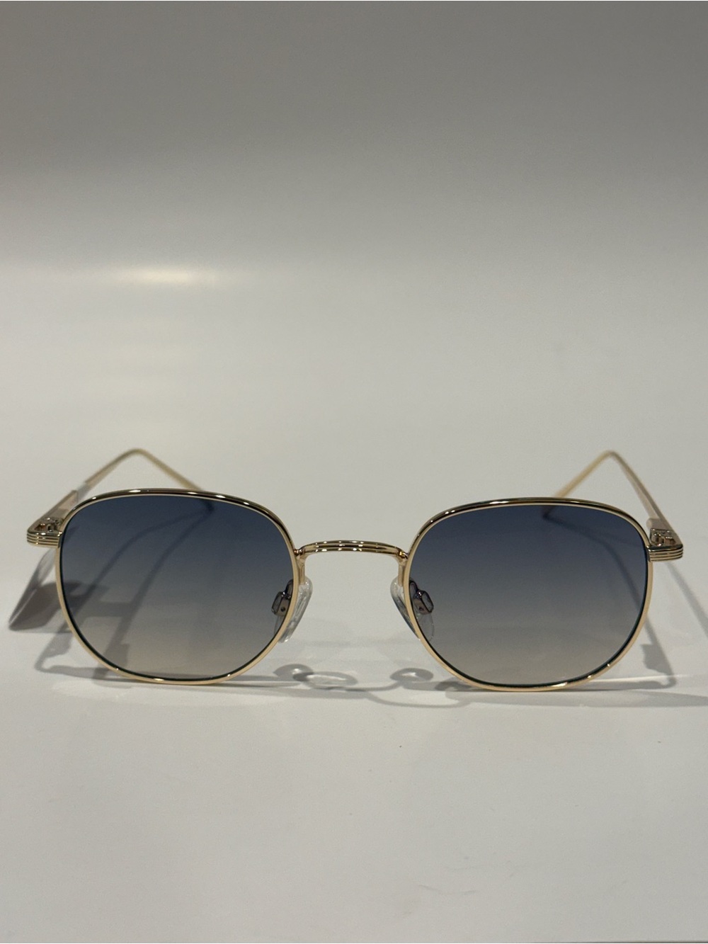 NEW Carolina Lemke Reico Gold Gradient Lense Sunglasses